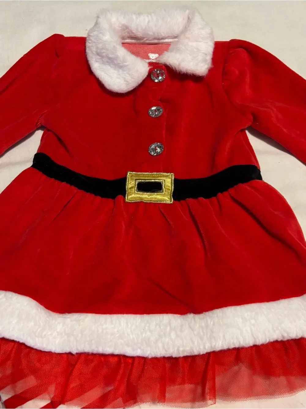 Koala Kids Jeweled Christmas Outfit-size 12-18 Months Dress & Leggings